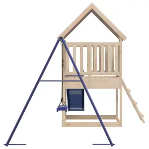 Berkfield Outdoor Playset Solid Wood Pine