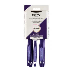 Harris Revive Fine filament tip Paint brush, Pack of 5