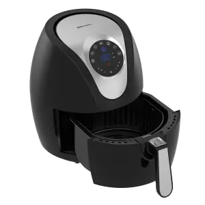 EMtronics Digital Large 4.5L Air Fryer with 60 Minute Timer - Black