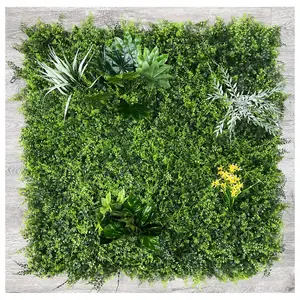 Best Artificial 1m x 1m Living Wall Outdoor Indoor Mat - UV Stable