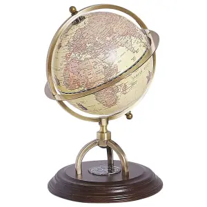 Beliani Retro Globe PIZARRO Beige