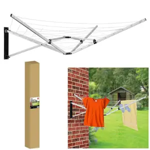 Plastic Wall Mounted Clothes Airer