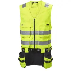 Helly Hansen Workwear Alna 2.0 Construction Vest (Yellow/Black)  (Large)