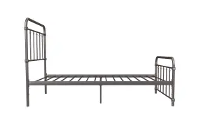 Wallace Metal Bed Bronze Look, Single