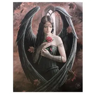 Anne Stokes Angel Rose Canvas Multicoloured (Small)