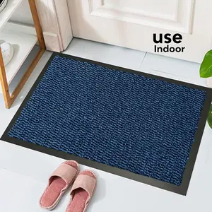 Caro Barrier Door Mat Blue / 80cm W x 180cm L