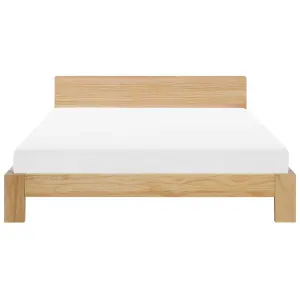 Wooden EU Super King Size Bed Light ROYAN