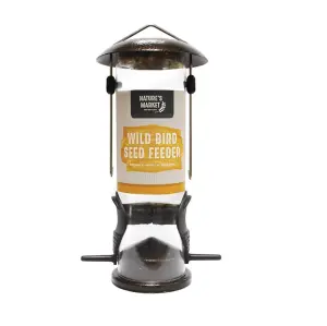 Nature's Market Hammertone Wild Bird Seed + Nut Feeder