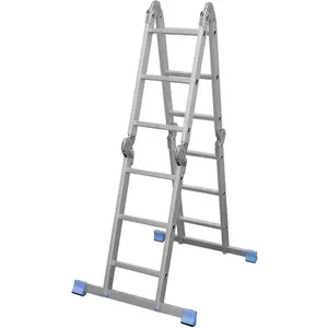 Mac Allister 3-way 3.3m Aluminium Combination Ladder