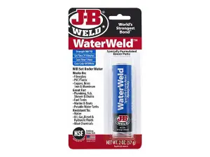 J-B Weld WaterWeld Epoxy Putty for Strong Repairs - 57g