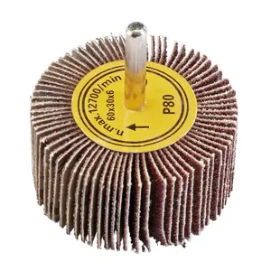 Draper  Abrasive Flap Wheel, 60 x 30mm, 80 Grit 71919