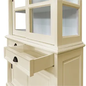 Benjamin-James Display Cabinet Cream