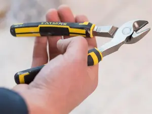 Fatmax Angled Diagonal Cutting Pliers 160Mm (6.1/4In)