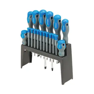 Silverline Soft-Grip Screwdriver Set 18pce - 18pce