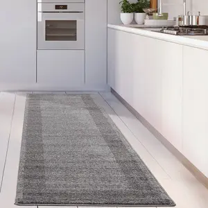 Ephesus Collection Modern Rugs in Grey  7437G