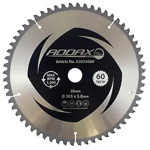 Timco - Circular Saw Blade (-5 Degree, Size 305 x 30 x 60T - 1 Each)