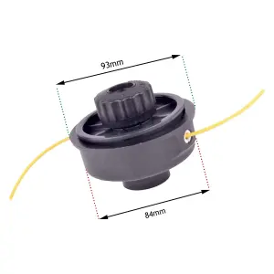 SPARES2GO Spool Line Head Kit compatible with Homelite F2020 F2030 F2040 Strimmer Trimmer