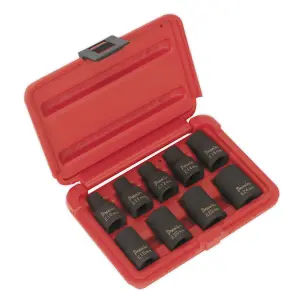 Sealey Impact TRX-Star Female Socket Set 10pc 1/2"Sq Drive