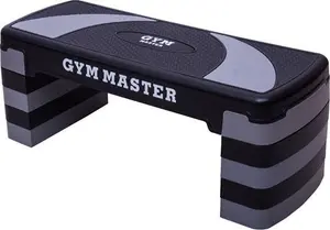 GYM MASTER Adjustable Step Aerobics Workout Platform Stepper