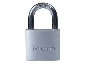 DEFENDER Aluminium Padlock Keyed Alike 30mm