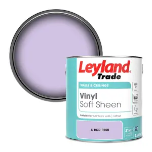 Leyland Trade Vinyl Soft Sheen Walls & Ceilings Emulsion Paint (S 1030-R50B) - 2.5L