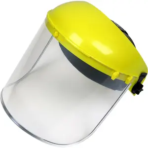 Adjustable Brow Guard with Full Face Shield for Ultimate Protection