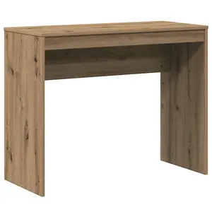 Berkfield Desk Artisan Oak 90x40x72 cm Engineered Wood