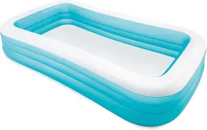 Intex 58484NP Family Swim Centre Inflatable Pool Garden Beach Toys, 305 X183 X56 cm, Multicolored