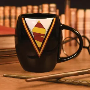 Harry Potter Gryffindor Uniform Oval Mug Black/Burgundy/Gold (One Size)