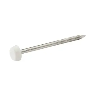 Diall UPVC nail (L)50mm (Dia)2.65mm, Pack