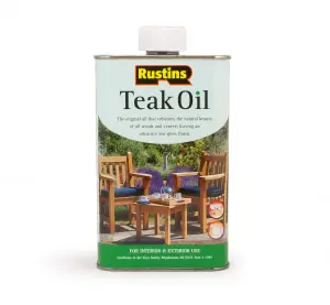 Rustins Original Teak Oil  - 1 ltr