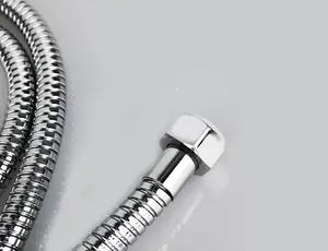 Nes Home 2m Stainless Steel Double Lock Shower Hose