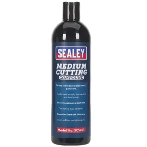 Sealey Cutting Compound Medium 500ml SCS701