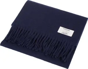 Edinburgh Cashmere Scarf Navy / NAVY / One Size