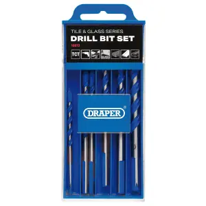 Draper TCT Tile and Glass Drill Bit Set (6 Piece) 10072