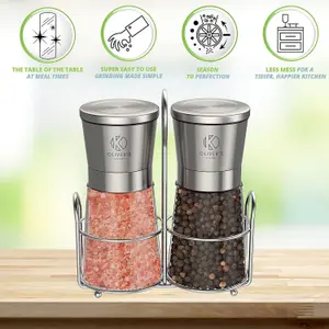 Oliver's Kitchen - Salt & Pepper Mills Grinder Set