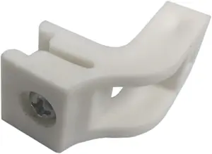 Fort Fasteners Curtain Rail Brackets to Fit Swish Sologlyde Track White 5 Brackets