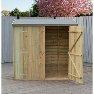 Garden Value 6 ft. W x 3 ft. D Storage Shed