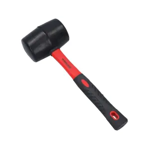 32oz Black Rubber Mallet Fibre (Manual Hammer)