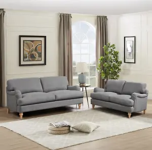 Cambridge 3 Seater Sofa, Luxury Linen