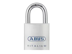 ABUS Mechanical 80TI/40mm TITALIUM™ Padlock Keyed Alike KA8011