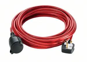 BOSCH 10m Power Cable (To Fit: Bosch AdvancedRotak & UniversalRotak Lawnmowers Listed Below)