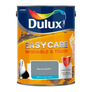 Dulux Easycare Denim Drift Matt Wall paint, 5L