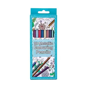 Anker Metallic Coloured Pencil (Pack of 10) Multicoloured (One Size)