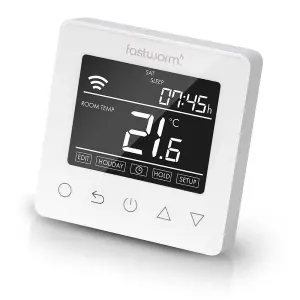 Fastwarm Smart WiFi Thermostat - WHITE (3amp)