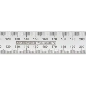 Axminster Professional Stainless Steel Metric Rule - 300mm