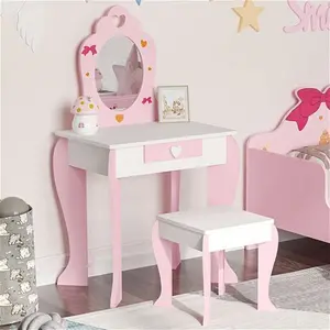 Playful Haven Pink Kids Dressing Table Set