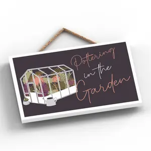 Garden Pottering Signs and Plaques