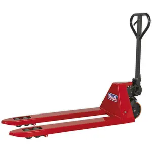 2200kg Heavy Duty Pallet Truck with Durable Forks - Ideal for Warehouse Use