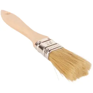 Paint Brush for a Smooth Finish Painting with Emulsion, Gloss, Satin Paints on Walls, Ceilings, Wood, Metal - 25 mm